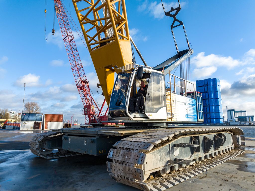 Liebherr LR1200 Hydrogen Crane - Van Adrighem Group