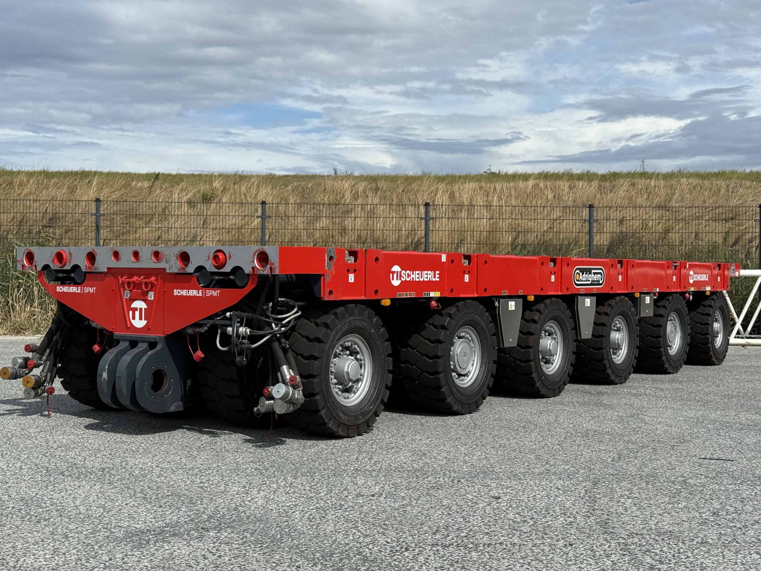 Scheuerle 6-axle SPMT ES