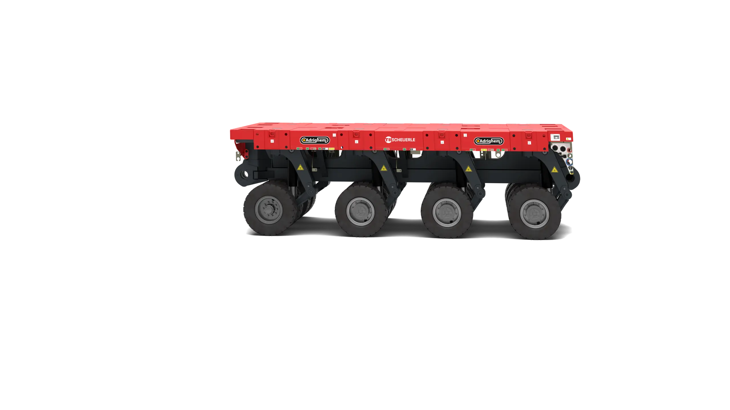 TII Scheuerle 4-axle
