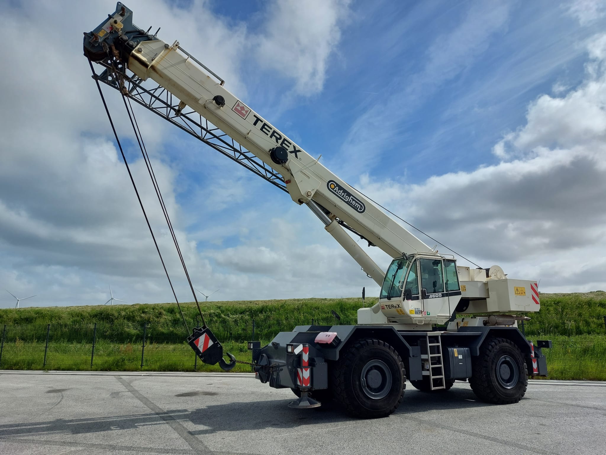 Terex A600 rough terrain crane